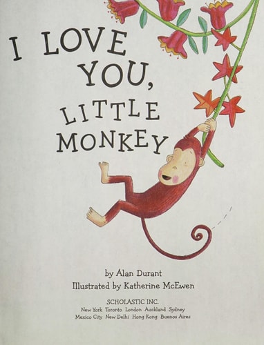 I Love You, Little Monkey