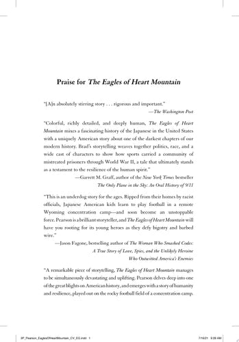 The Eagles of Heart Mountain A True Story of Football, Incarceration, and Resistance in World War II America