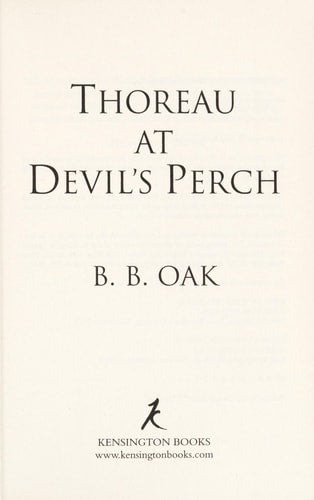 Thoreau at Devil's Perch