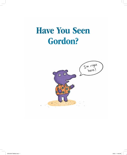 Have You Seen Gordon?