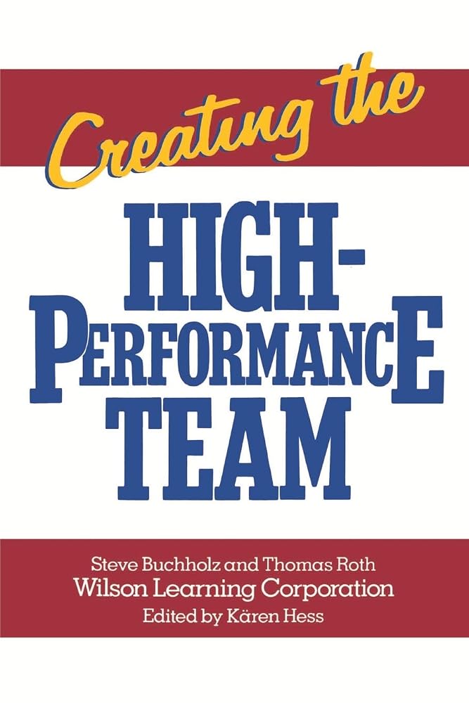 Creating the High Performance Team cover image