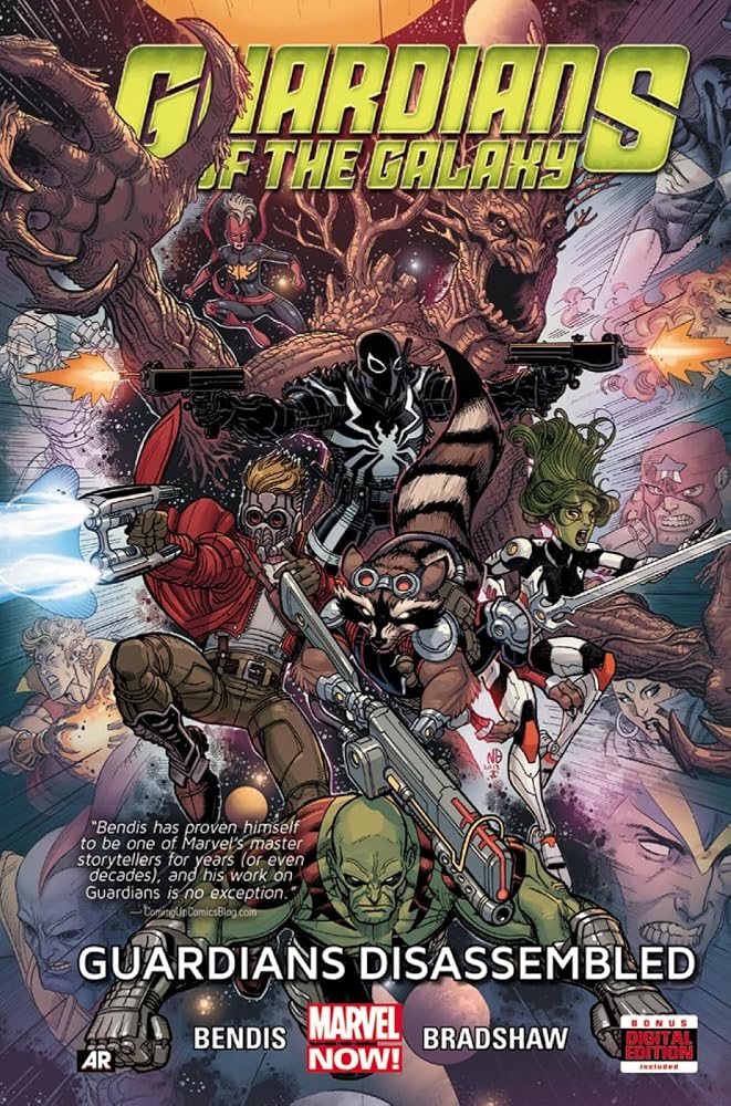 Guardians of the Galaxy 3: Guardians Disassembled Marvel Now cover image