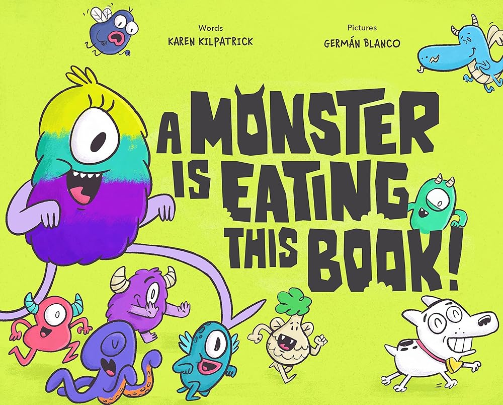 A Monster Is Eating This Book cover image