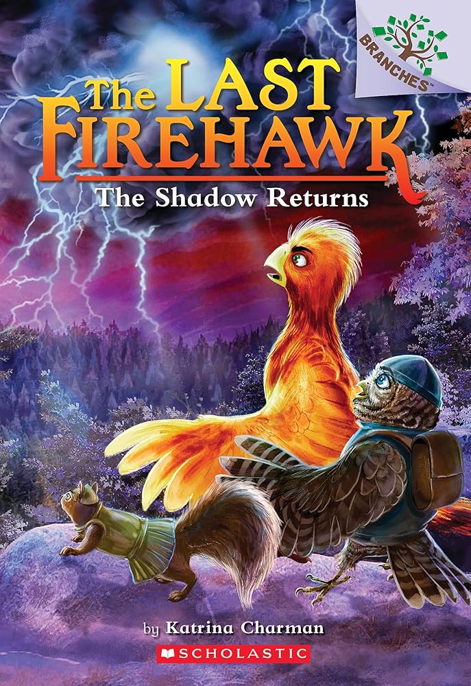 The Shadow Returns: A Branches Book (The Last Firehawk #12) cover image