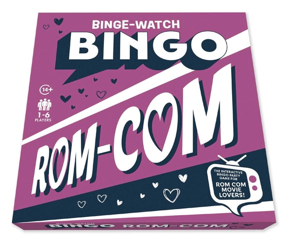 Binge-Watch Bingo: Rom-Coms: A Game for Film & TV Lovers