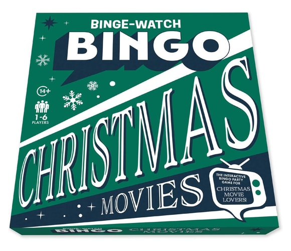 Binge-Watch Bingo: Christmas Movies: A Game for Film & TV Lovers