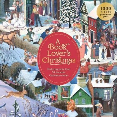 Laurence King Publishing Book Lover's Christmas 1000 Piece Puzzle