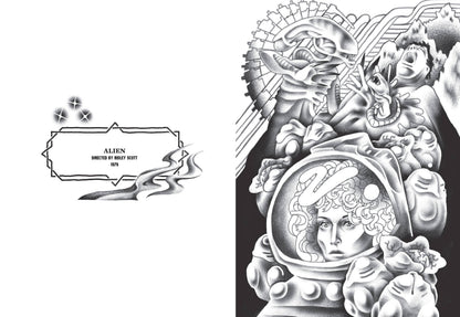 Classic Horror Movies Coloring Book