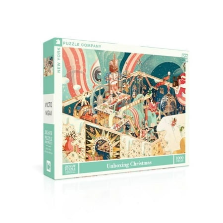 New York Puzzle Company Unboxing Christmas