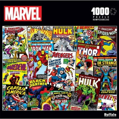 Buffalo Games Marvel Comic Book Collage 1000 Piece Puzzle