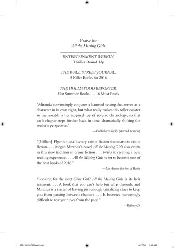 All the Missing Girls A Novel