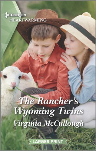 The Rancher's Wyoming Twins: A Clean Romance (Back to Adelaide Creek, 1)