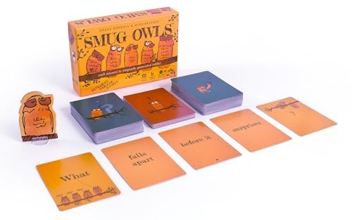 Little Runaway Records Smug Owls Card Game - Fun Party Riddle Solver