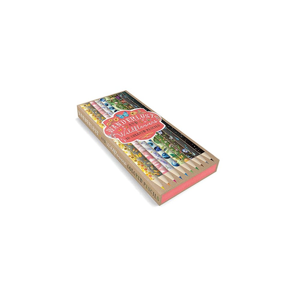 Chronicle Books Wanderlust and Wildflowers: 10 Colored Pencils