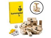 Baxbo Tummple Wooden Building Block Game - 80 Piece Set