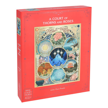 A Court of Thorns and Roses: Official Seven Courts of the Faerie Realm 1000-Piece Puzzle