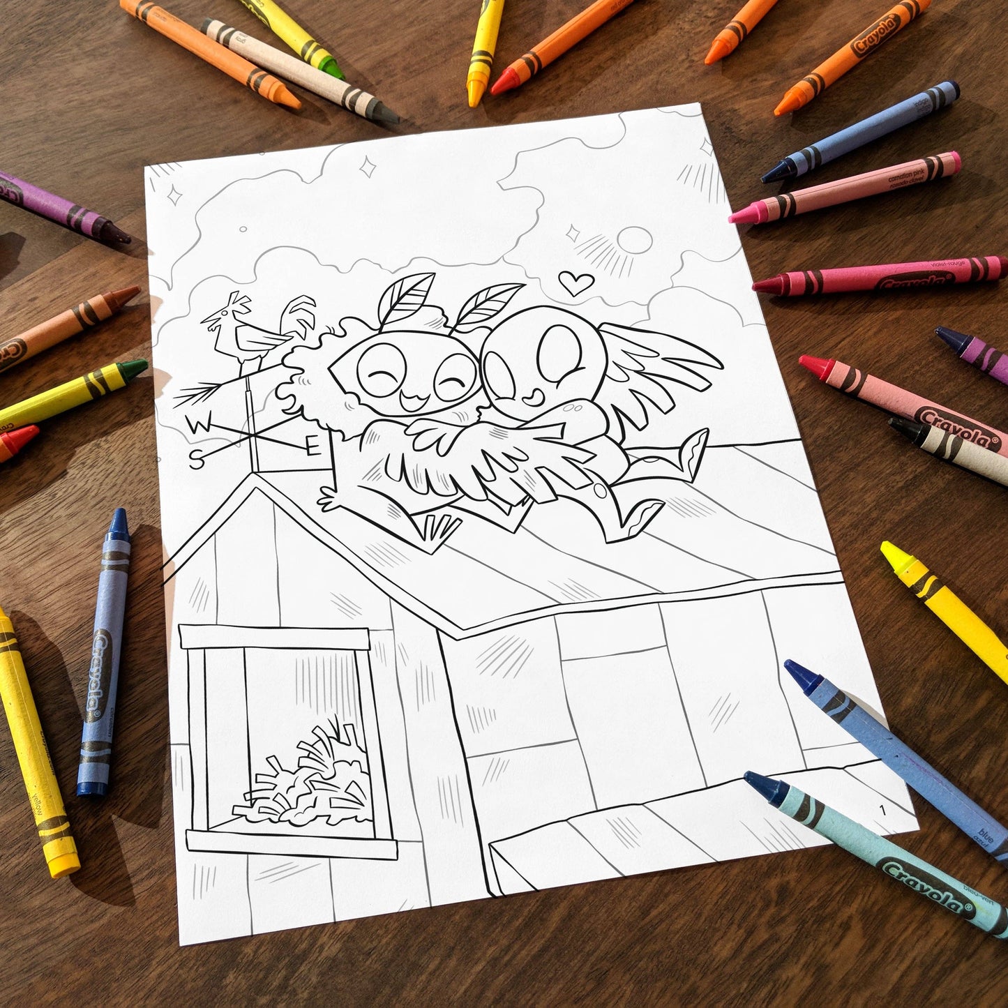 Hazy Dell Cryptids! (Hazy Dell Coloring Books, 1)