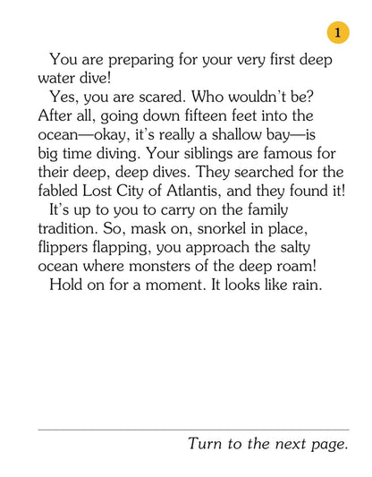 Monsters Of The Deep, Children's Book