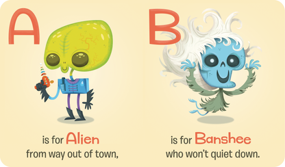 Monster ABC (Hazy Dell Press Monster Series, 1)