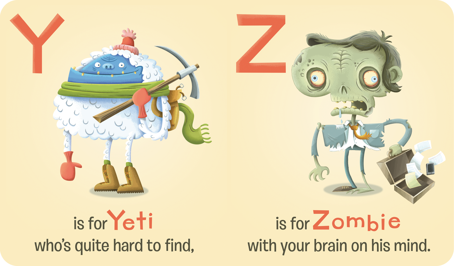 Monster ABC (Hazy Dell Press Monster Series, 1)