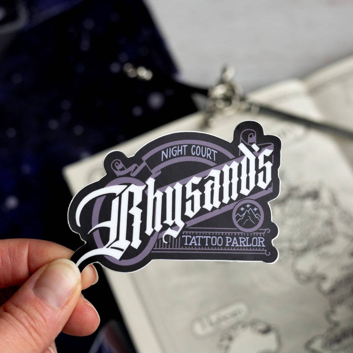 Rhysand's Tattoo Parlor Sticker | ACOTAR