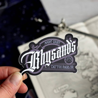 Rhysand's Tattoo Parlor Sticker | ACOTAR