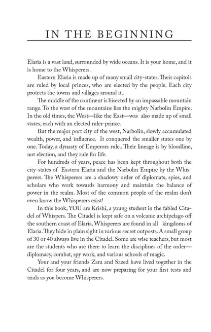 The Citadel of Whispers, Children's Book