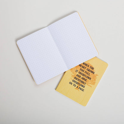 Heart Overflows Pocket Journal | Priory of the Orange Tree