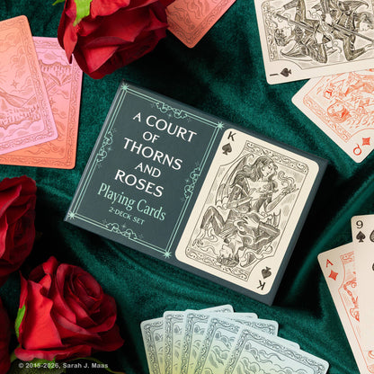 A Court of Thorns and Roses Official Playing Card Set (Night Court Inner Circle)