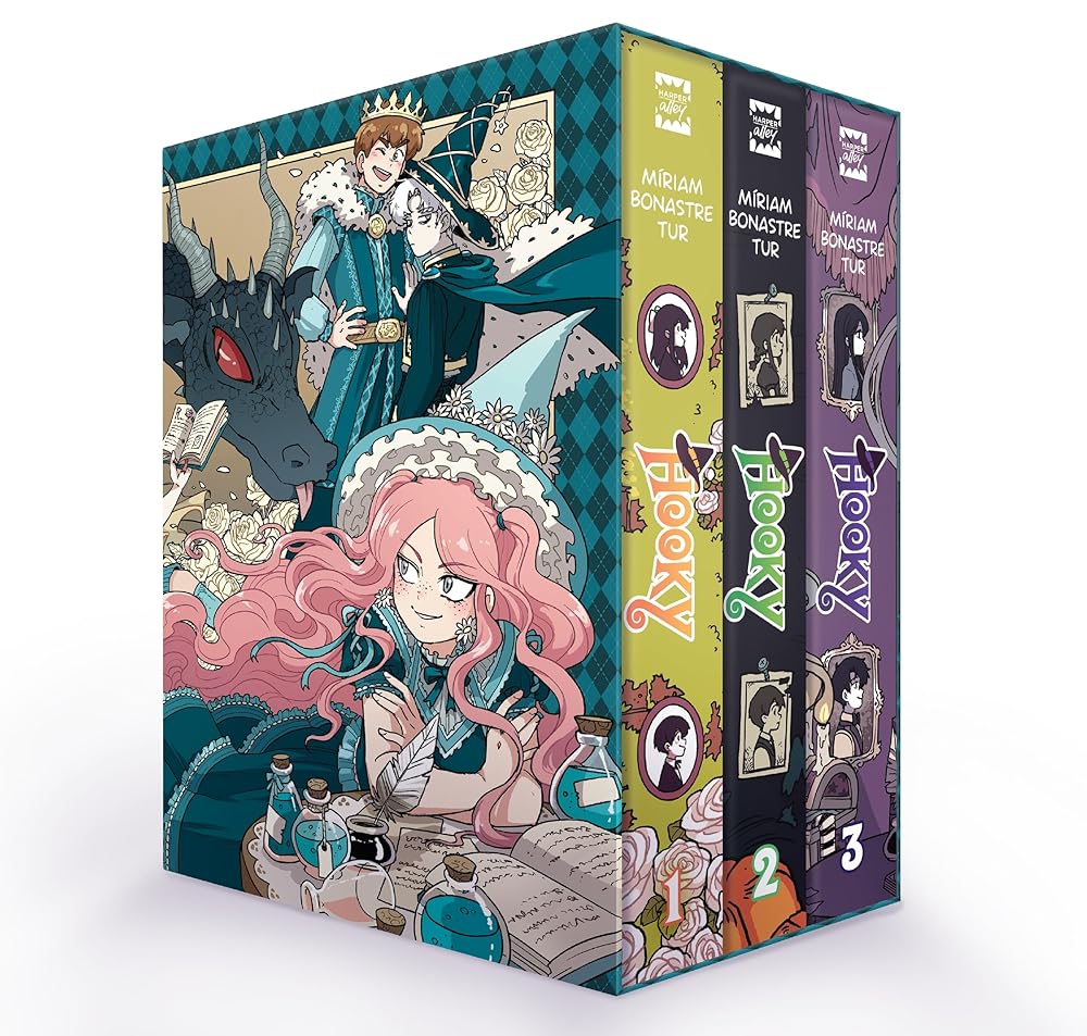 Hooky 3-Book Box Set: Hooky, Hooky Volume 2, Hooky Volume 3: A Graphic Novel Collection cover image