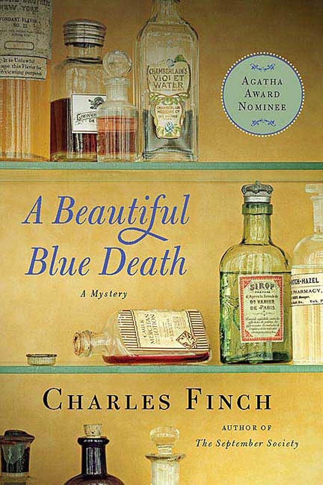 A Beautiful Blue Death: The First Charles Lenox Mystery: 1 cover image