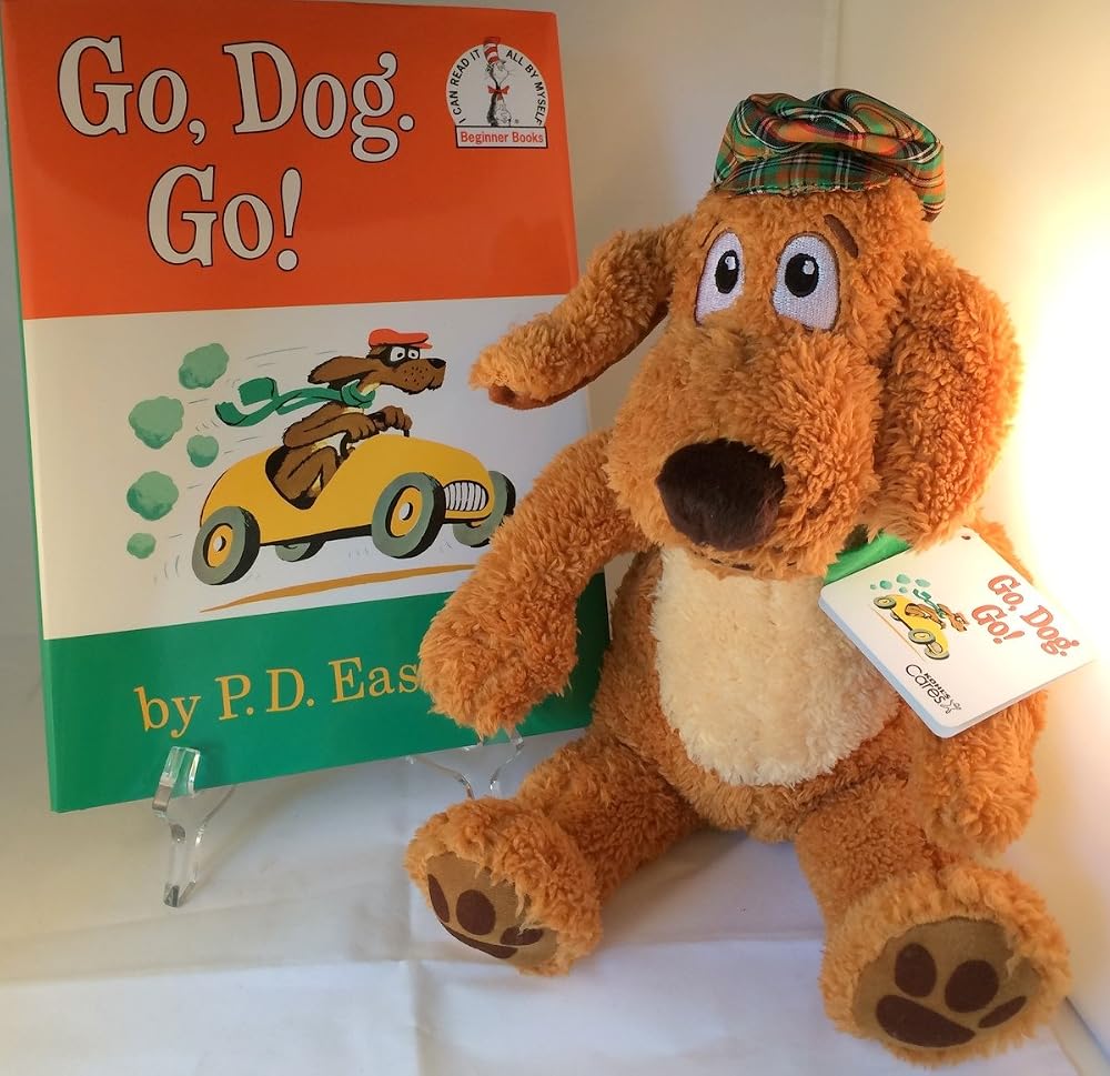 Go, Dog Go! with plush Dog. cover image