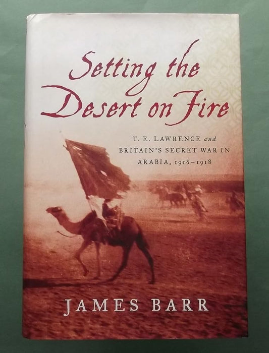 Setting the Desert on Fire: T. E. Lawrence and Britain's Secret War in Arabia, 1916-1918 cover image