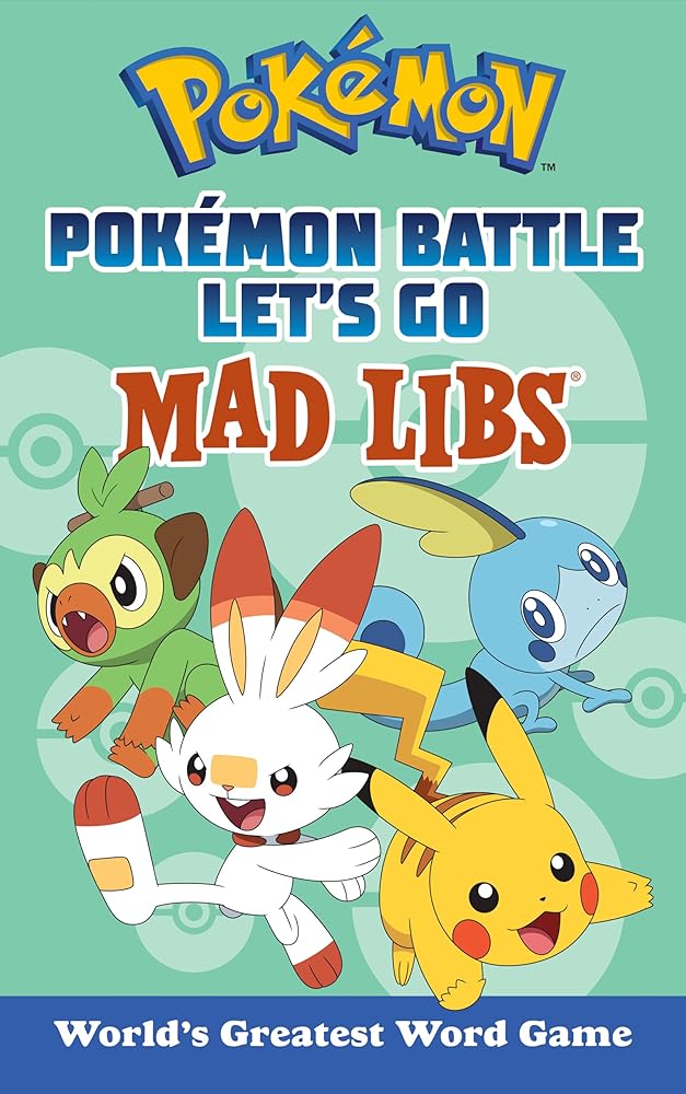 Pokémon Battle Let's Go Mad Libs: World's Greatest Word Game cover image