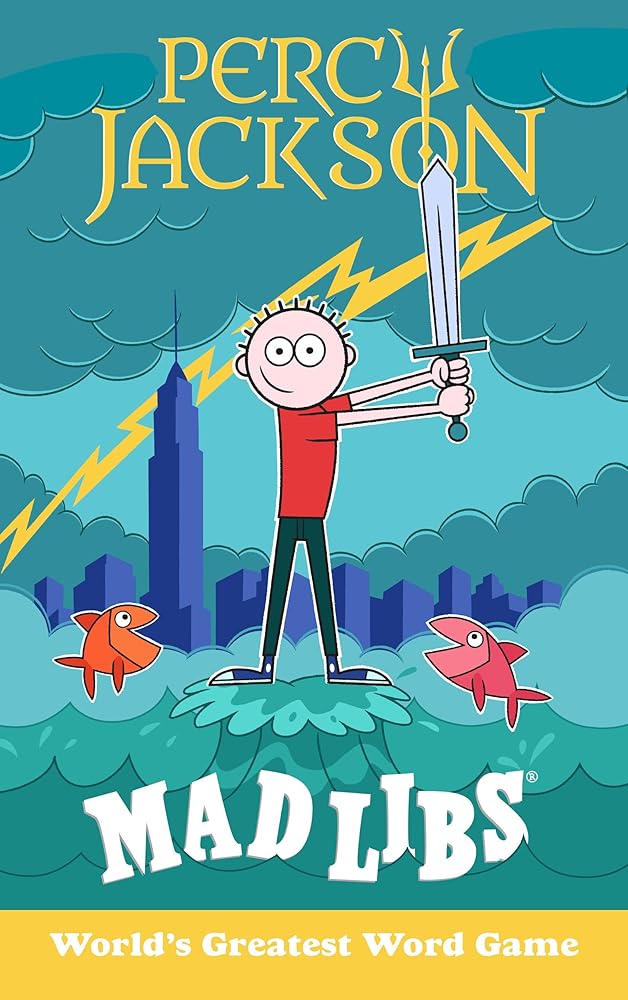 Percy Jackson Mad Libs cover image