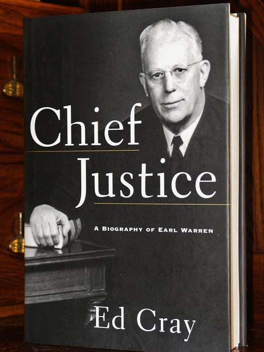 CHIEF JUSTICE: A Biography of Earl Warren cover image