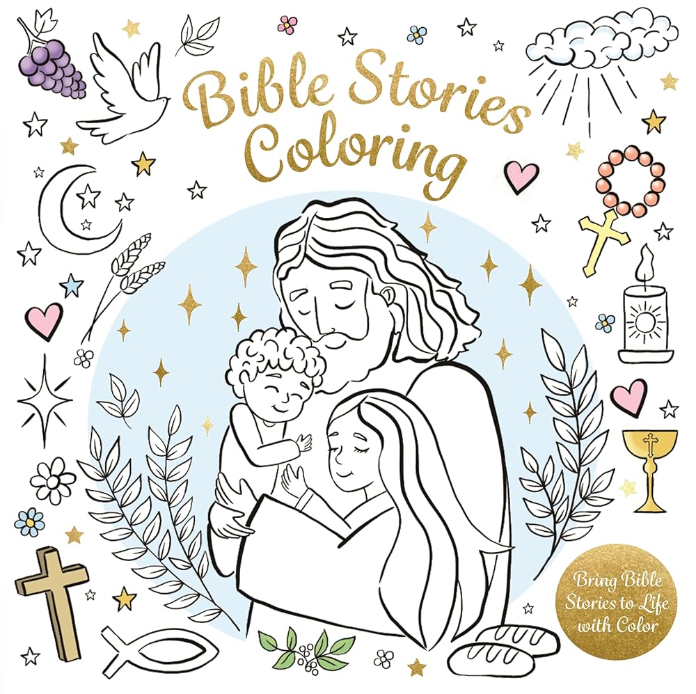 Bible Coloring: Bringing Bible Stories to Life with Color cover image