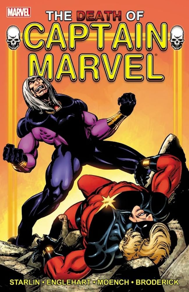 The Death of Captain Marvel cover image