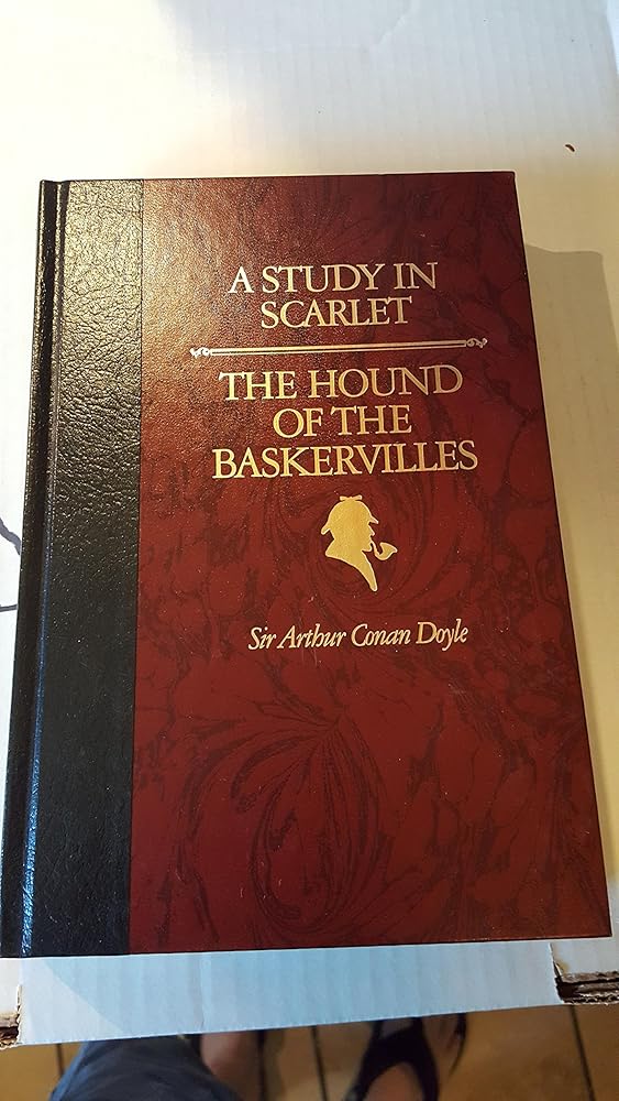 A Study in Scarlet & the Hound of the Baskervilles (The World's Best Reading) cover image