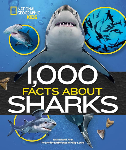 1,000 Facts About Sharks cover image