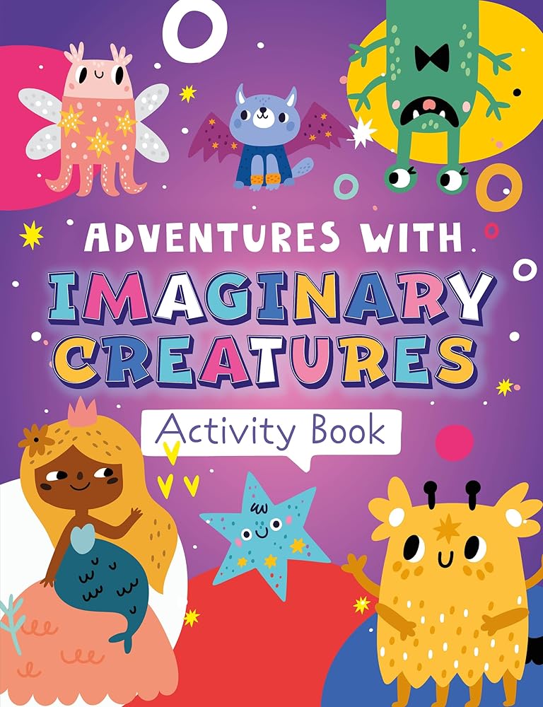 Adventures with Imaginary Creatures Activity Book (Clever Activity) cover image