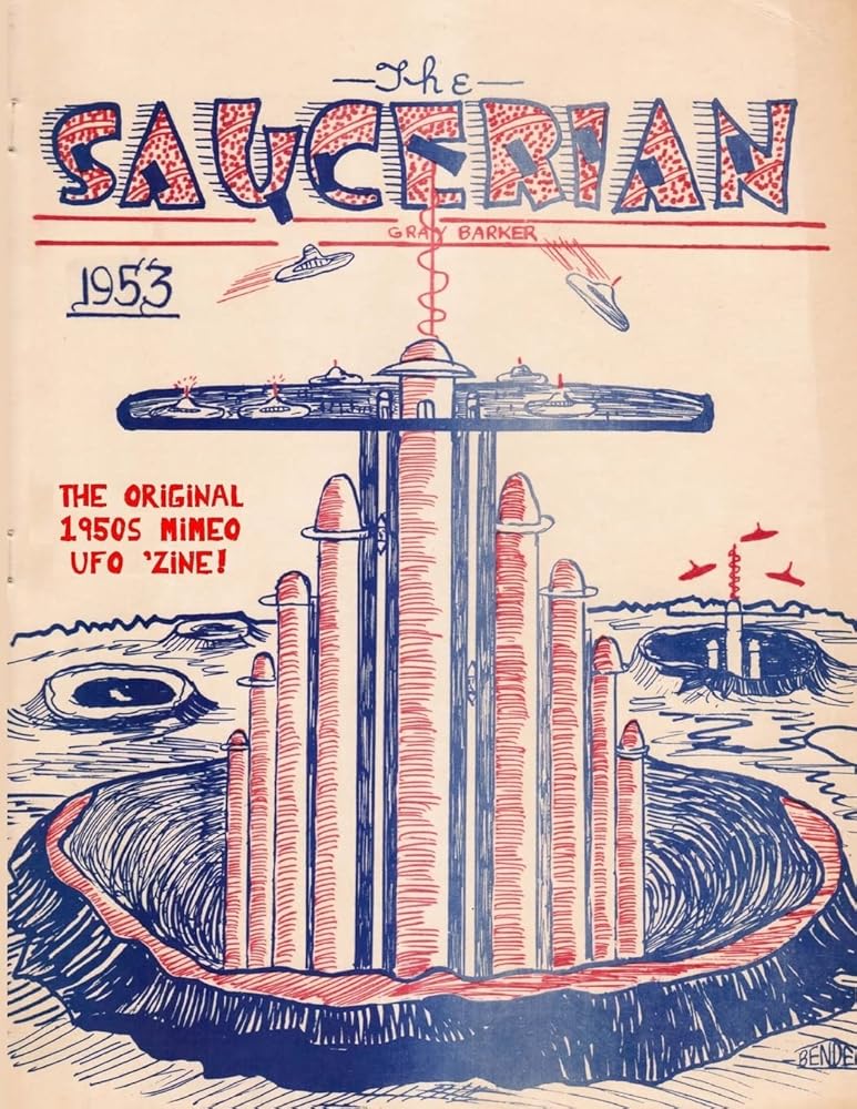 The Saucerian: 1953 cover image