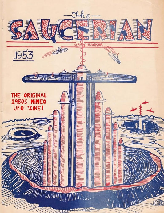 The Saucerian: 1953 cover image