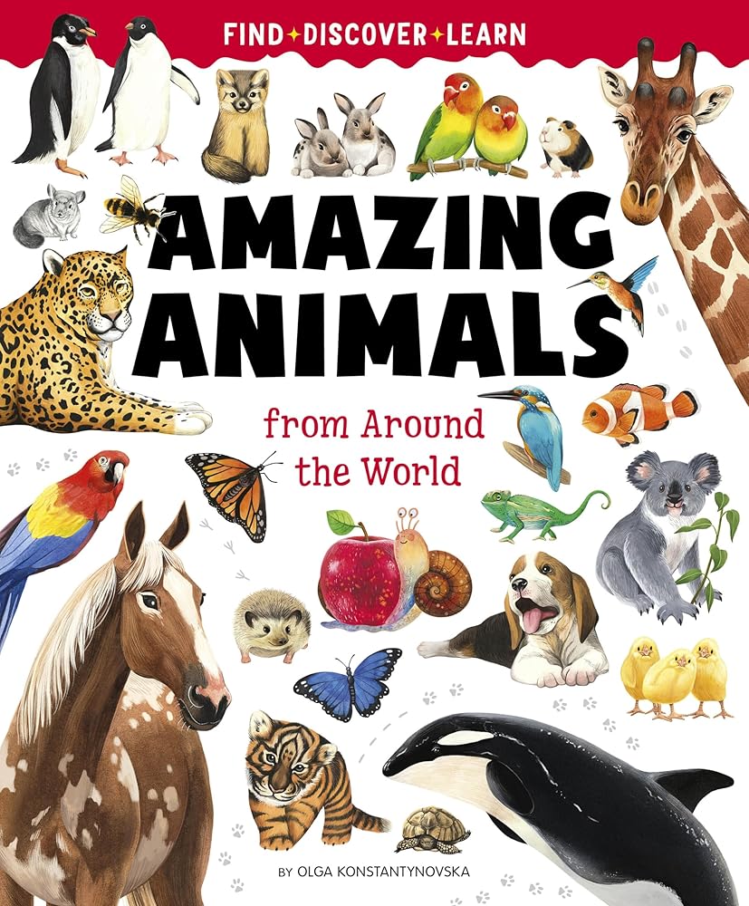 Big Book of Amazing Animals (Find, Discover, Learn) cover image
