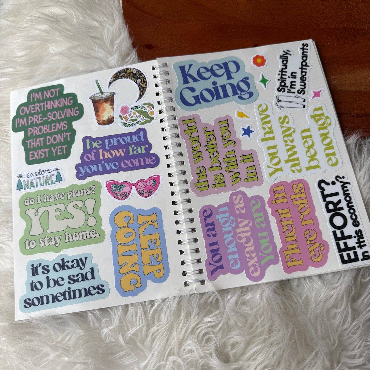 The Unused Sticker Book - Yellow