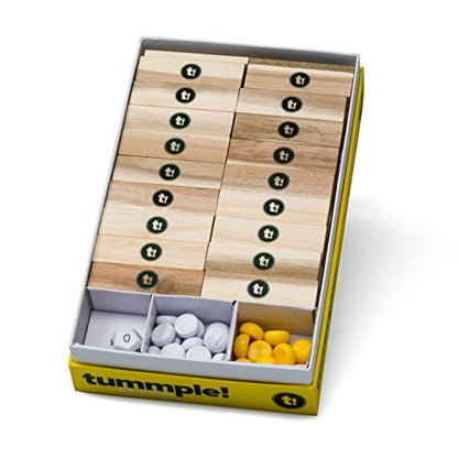 Baxbo Tummple Wooden Building Block Game - 80 Piece Set