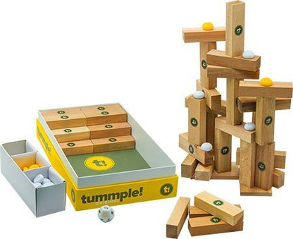 Baxbo Tummple Wooden Building Block Game - 80 Piece Set
