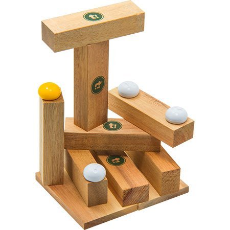 Baxbo Tummple Wooden Building Block Game - 80 Piece Set