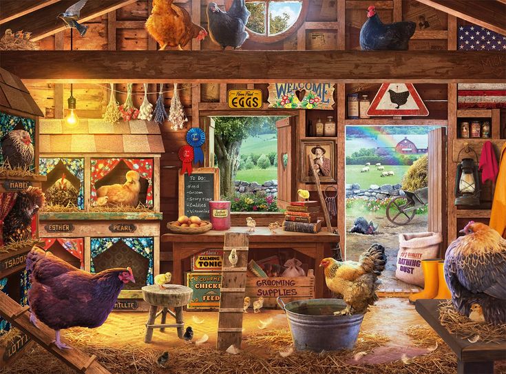 Buffalo Games 1000-Piece Coloring Days Jigsaw Puzzle 26.75x19.75