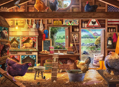 Buffalo Games 1000-Piece Coloring Days Jigsaw Puzzle 26.75x19.75